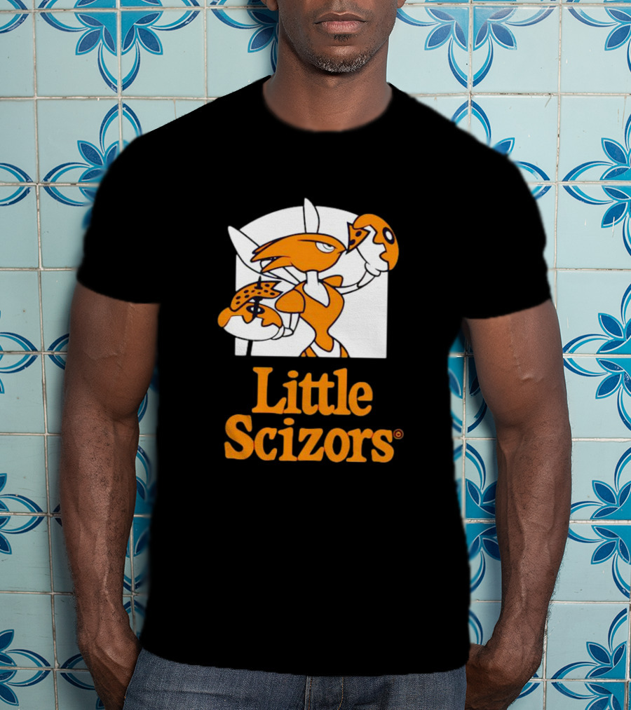Little Scizors Pokemon Scizor Pizza T-Shirt