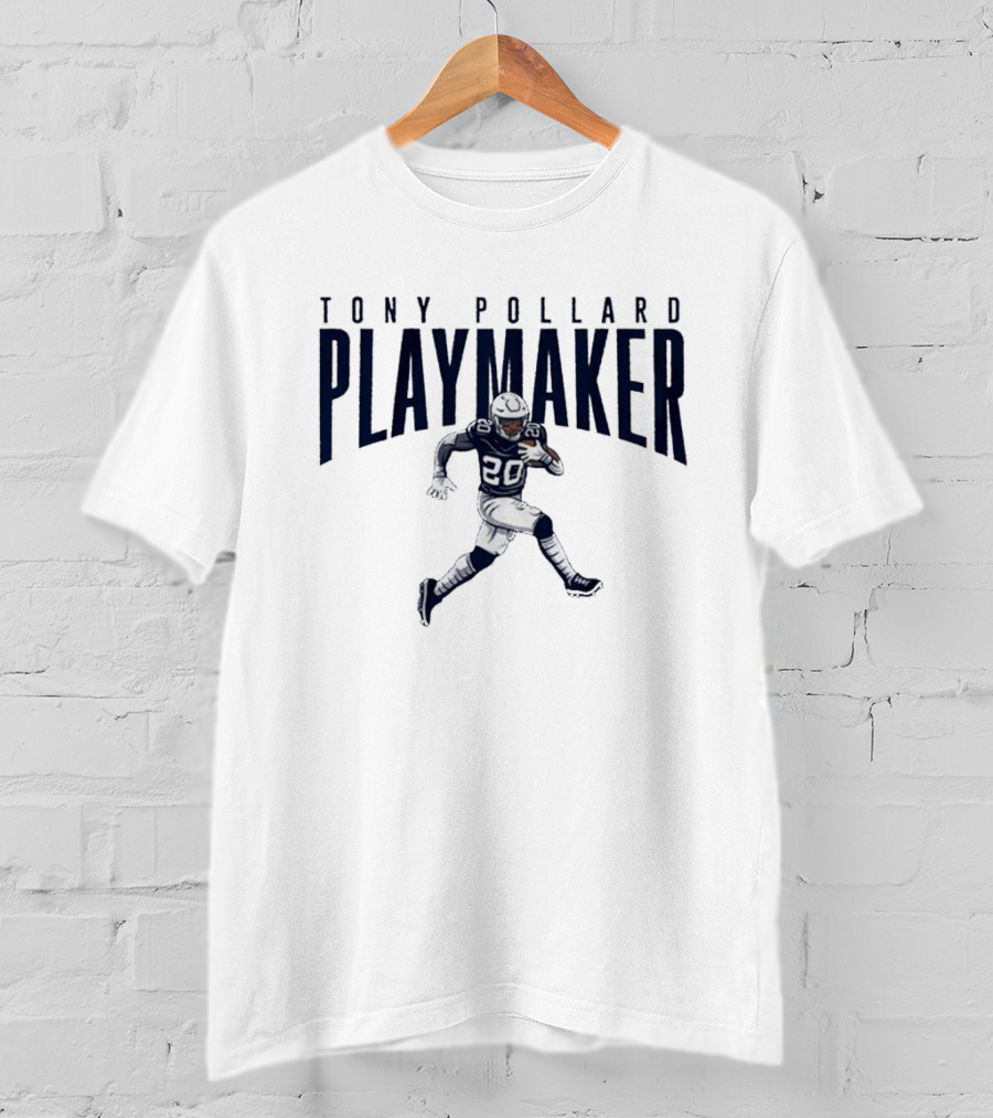 Tony Pollard Playmaker NFL Running Back 20 T-Shirt