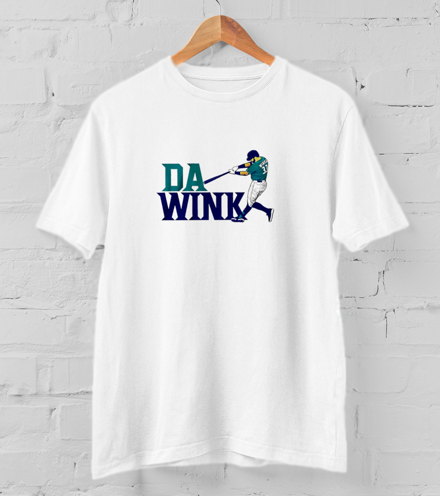 Jesse Winker Da Wink 33 Milwaukee Brewers Baseball Action Pose T-Shirt