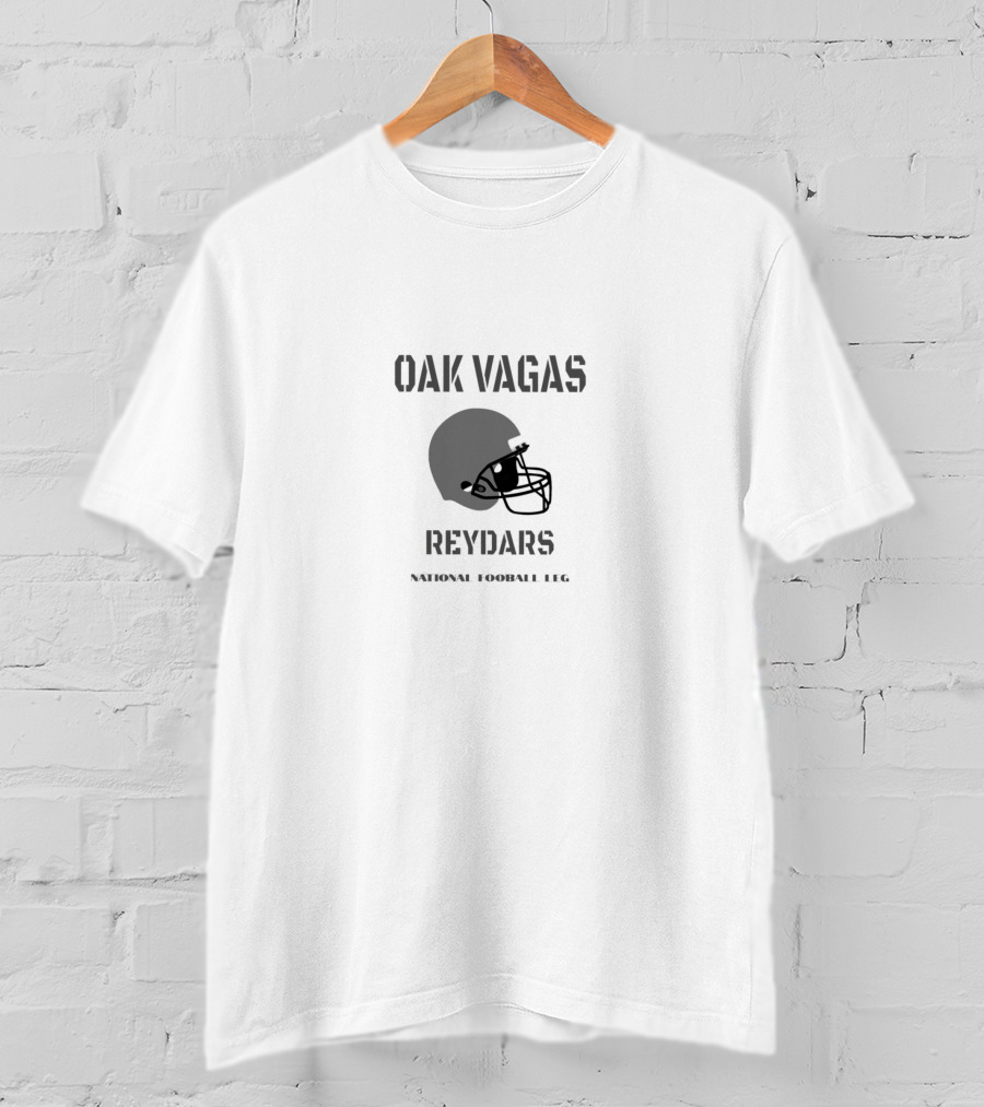 Oak Vagas Reydars National Football Leg Helmet T-Shirt