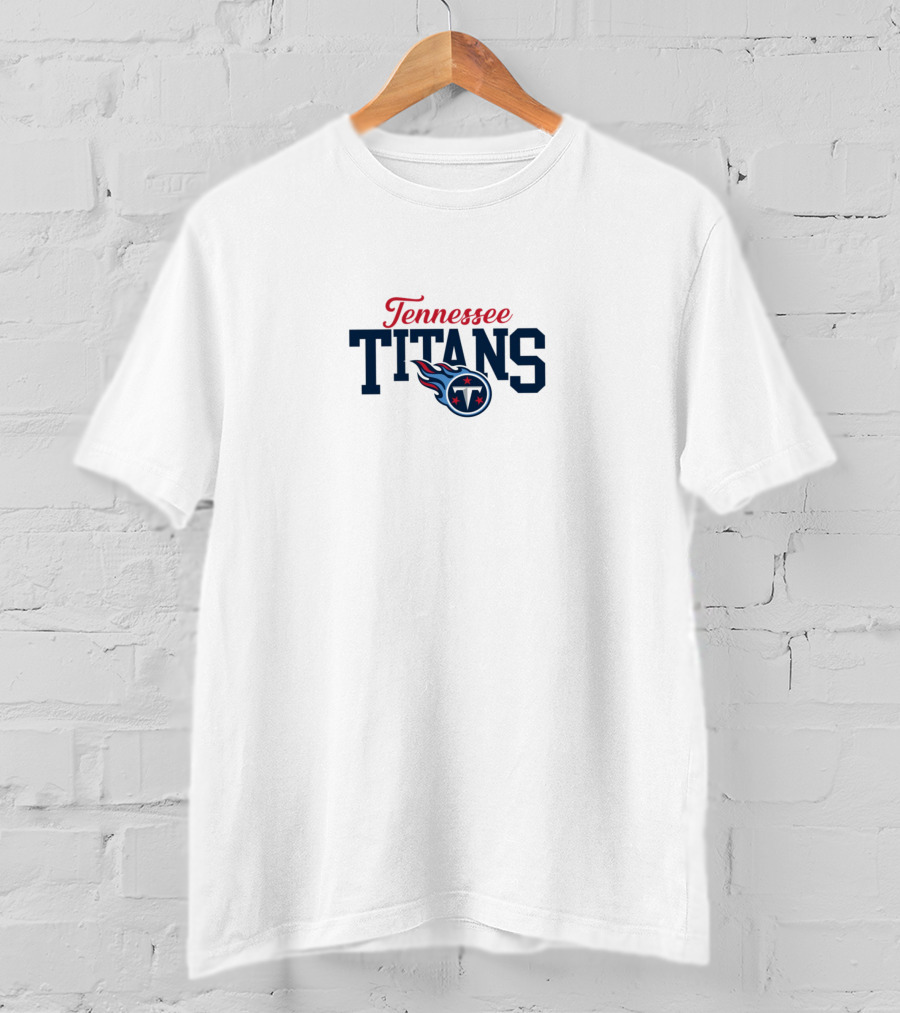 Tennessee Titans Logo Flame T-Shirt