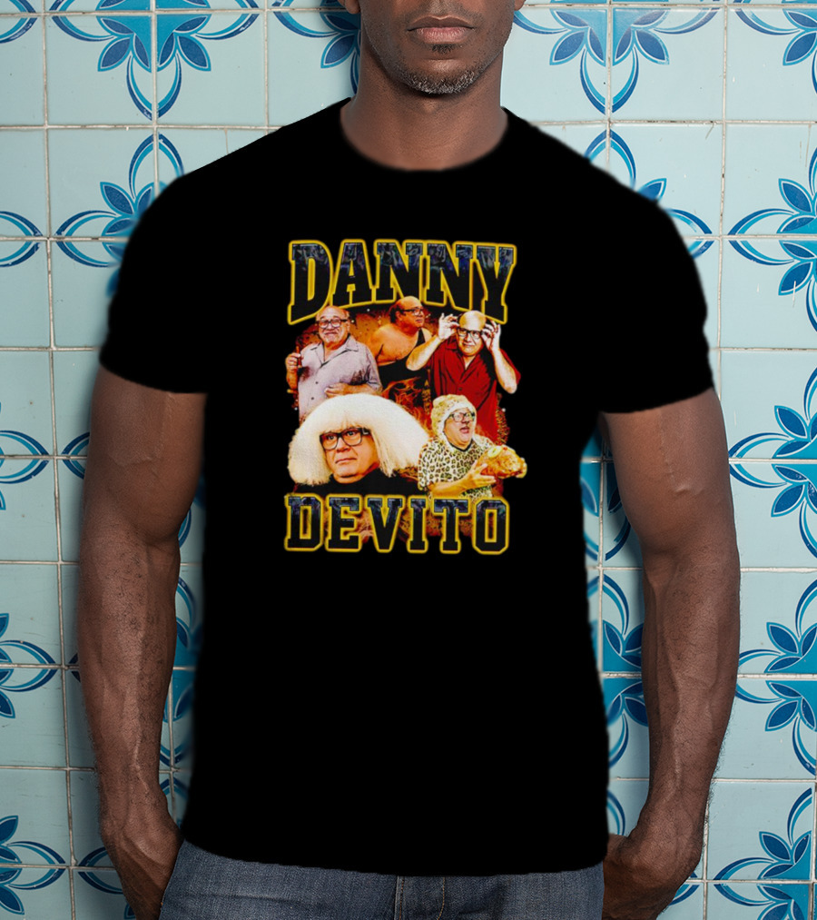 Danny Devito Iconic Character Montage T-Shirt