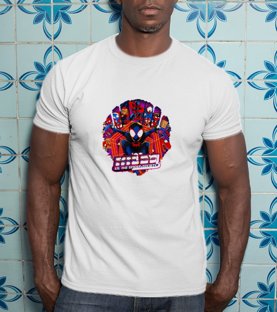 Miles Morales Anomaly US The Spider-Society Multiverse Characters T-Shirt