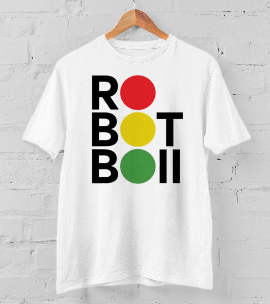 ROBOT BOII Traffic Light Colors T-Shirt