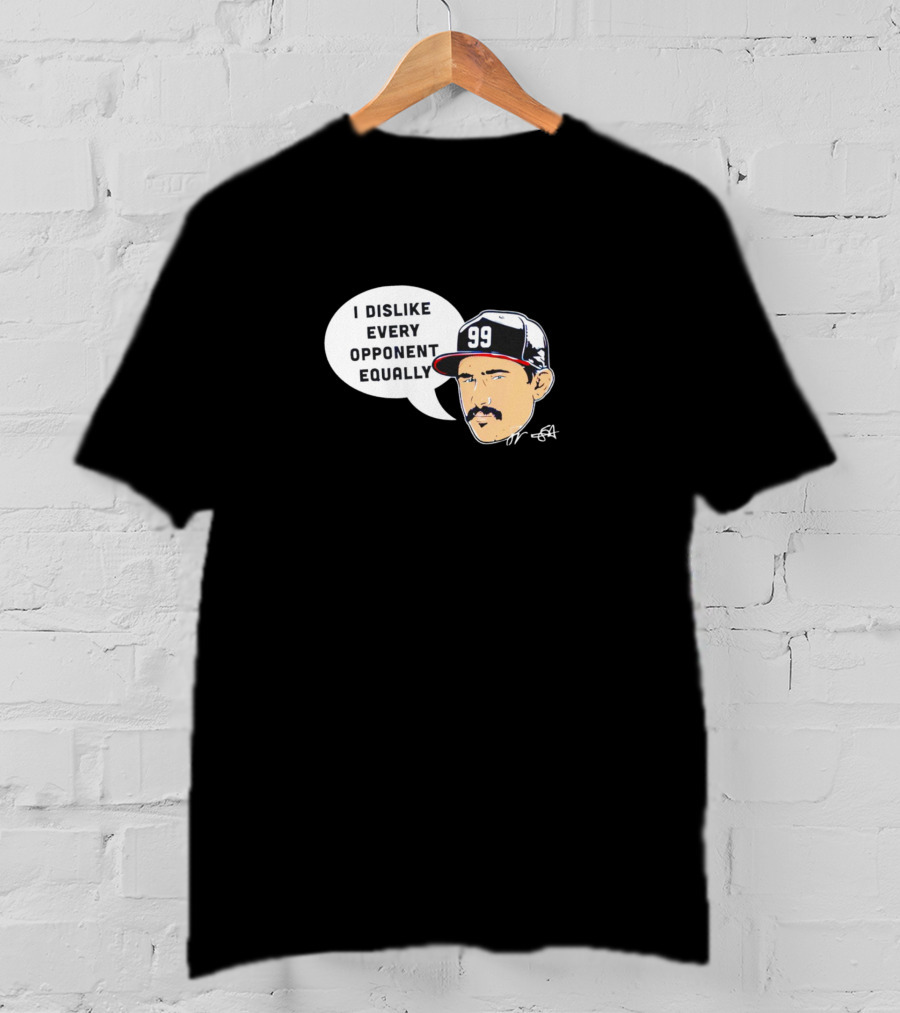 Spencer Strider 99 Atlanta Braves I Dislike Every Opponent Equally T-Shirt