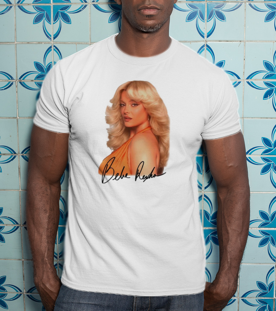 Bebe Rexha Bebe Set List Signature Style Blonde Glam Fashion T-Shirt