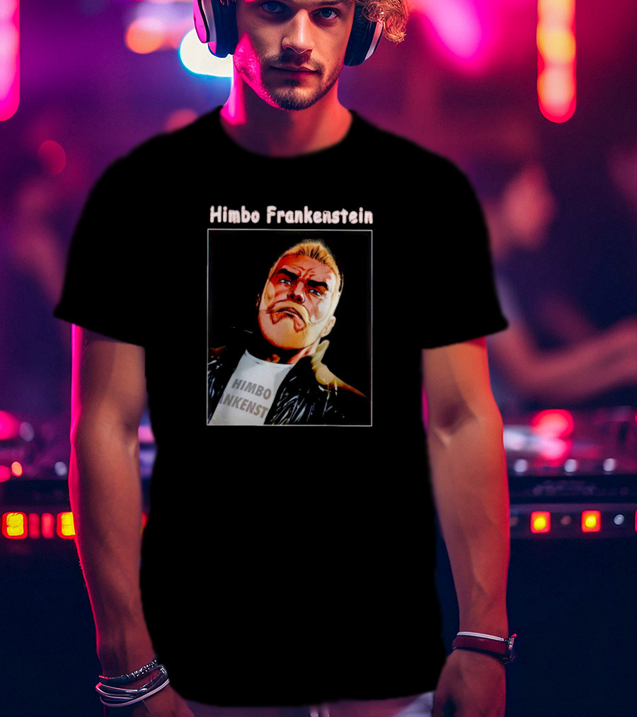 Himbo Frankenstein Retro Comic Character T-Shirt