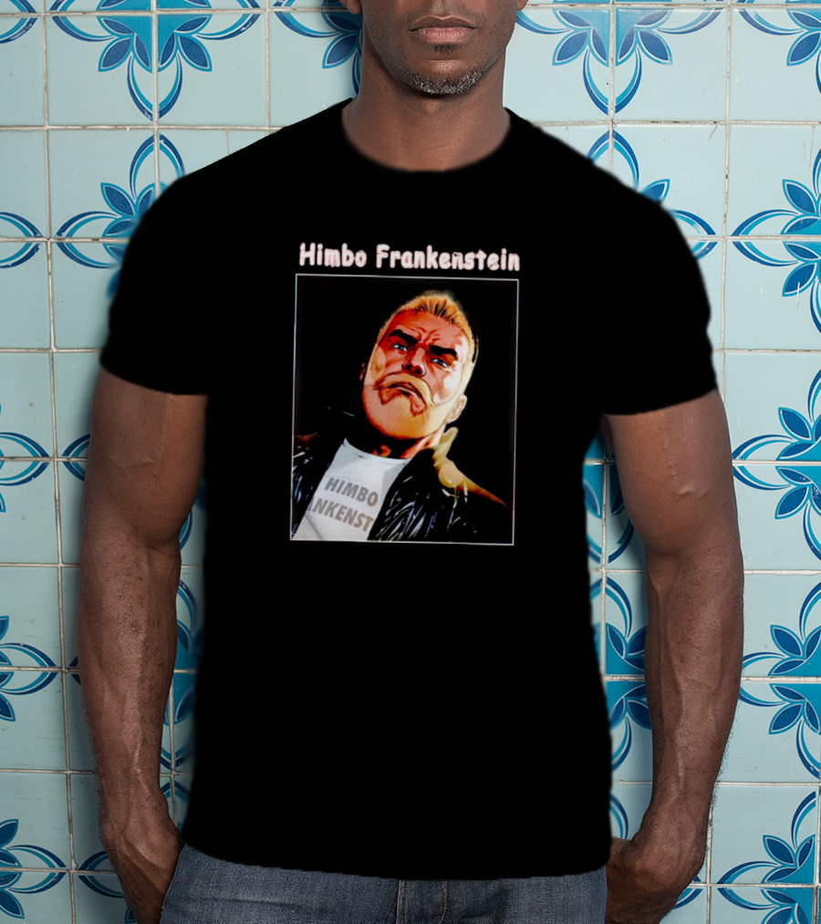 Himbo Frankenstein Retro Comic Character T-Shirt