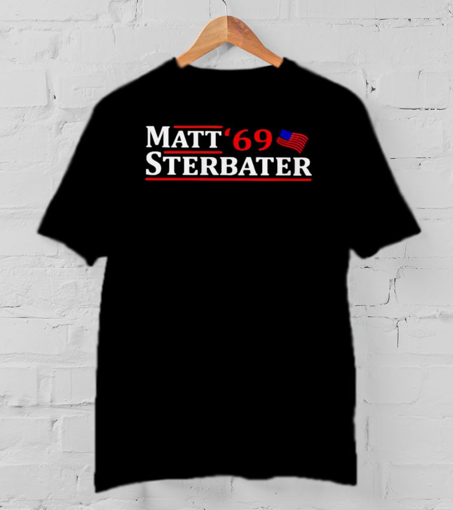 Matt Sterbater '69 American Flag T-Shirt