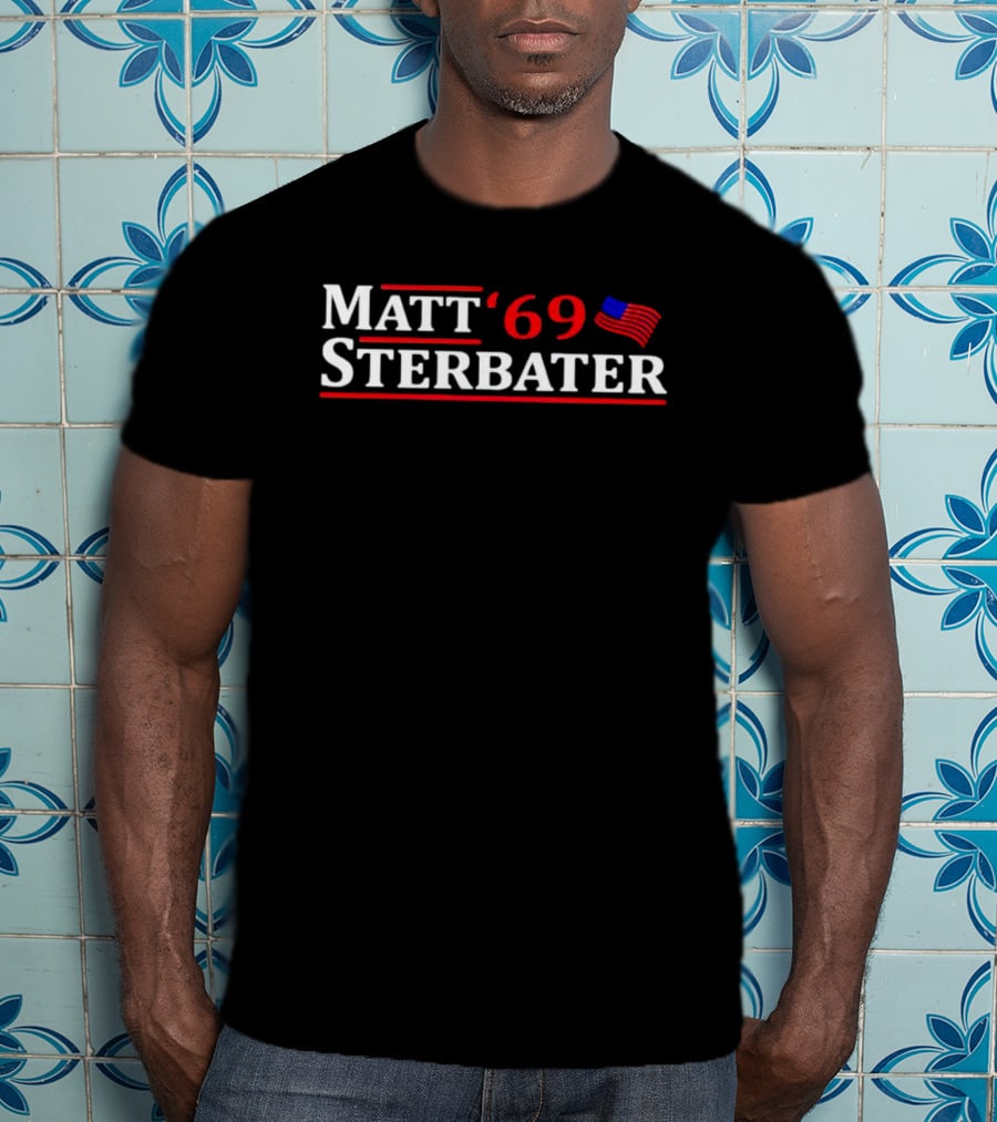 Matt Sterbater '69 American Flag T-Shirt
