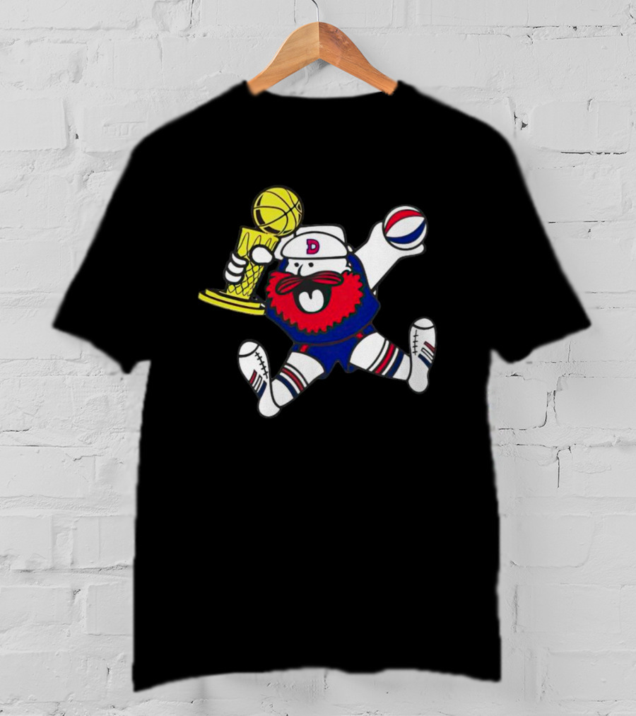 Nuggets Maxie Mascot Holding Basketball Trophy T-Shirt
