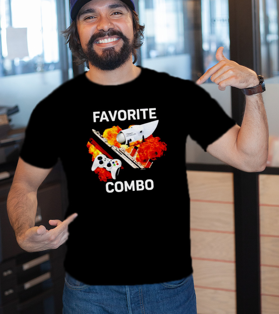 Favorite Combo Oceangate Controller Submarine Explosion T-Shirt
