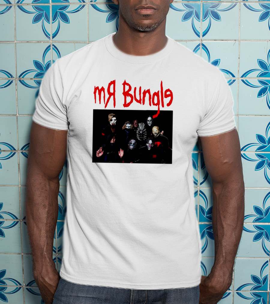 Slipknot Mr Bungle Band Crossover Image T-Shirt