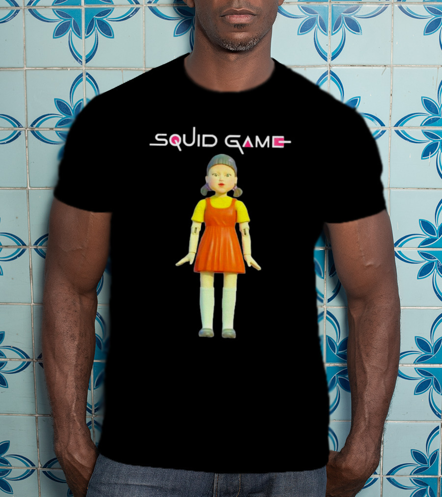 Squid Game Doll Toy Figure Iconic Series Character T-Shirt