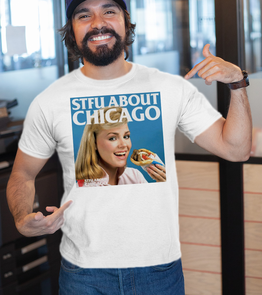 STFU About Chicago Eating Gyro Delight T-Shirt