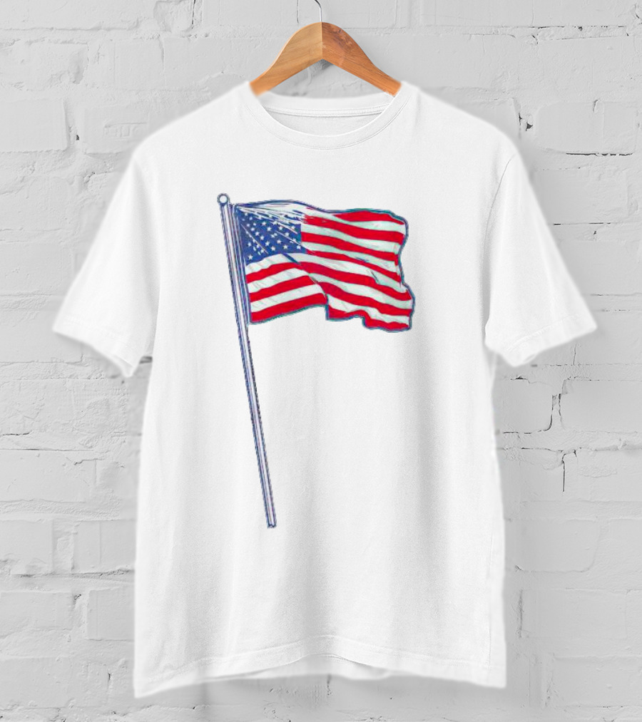 USA OOld Glory American Flag T-Shirt