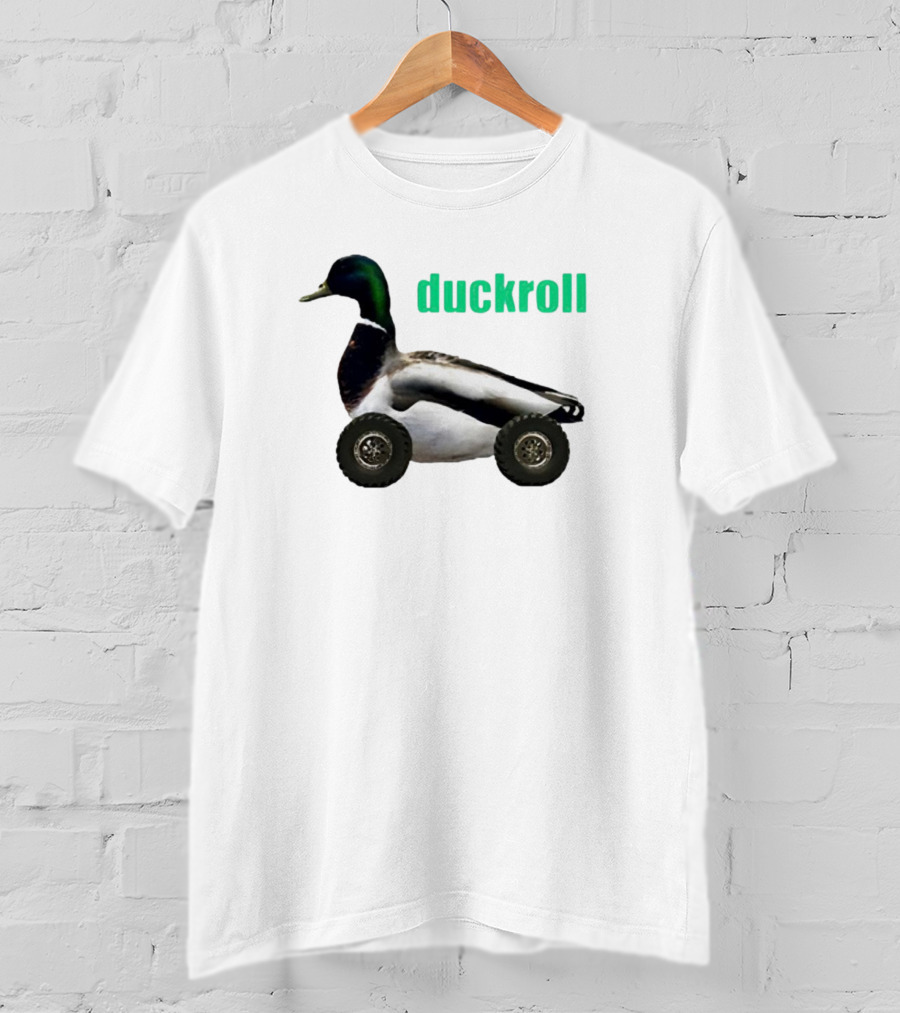 Duckroll Meme Hybrid With Wheels T-Shirt