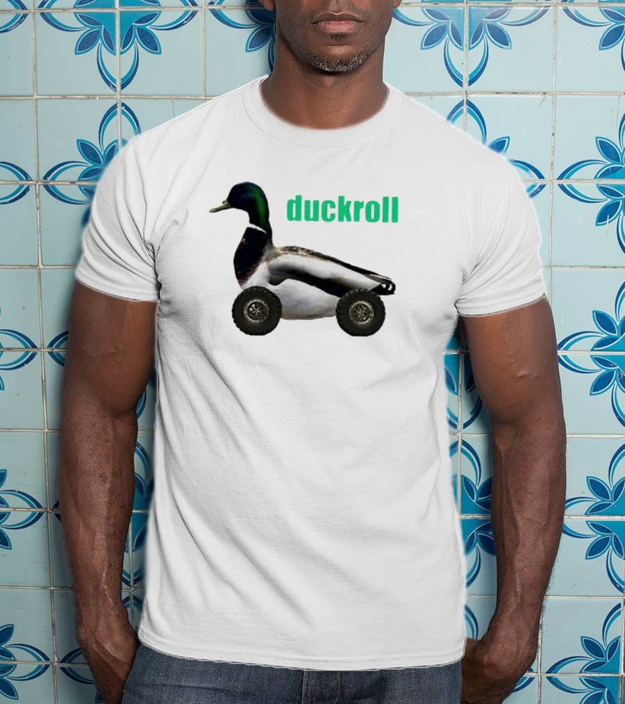 Duckroll Meme Hybrid With Wheels T-Shirt