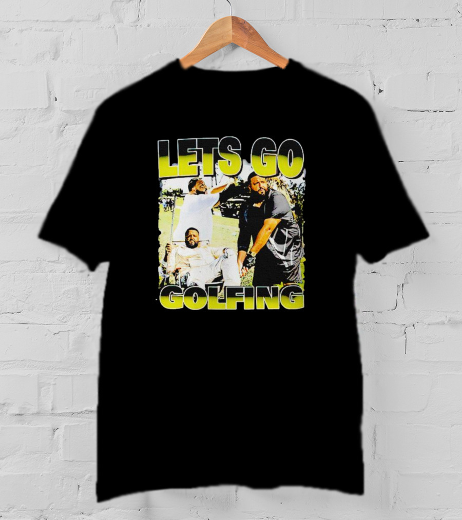 LETS GO GOLFING Golf Course Fun Time T-Shirt