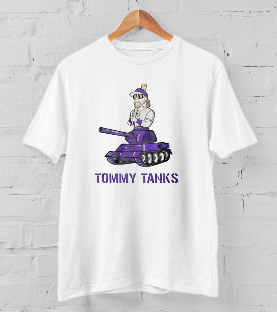 LSU Tigers Tommy White Tommy Tanks Baseball Tank T-Shirt