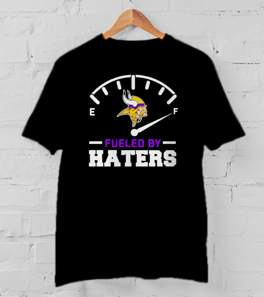 Fueled By Haters Viking Helmet Speedometer Full T-Shirt