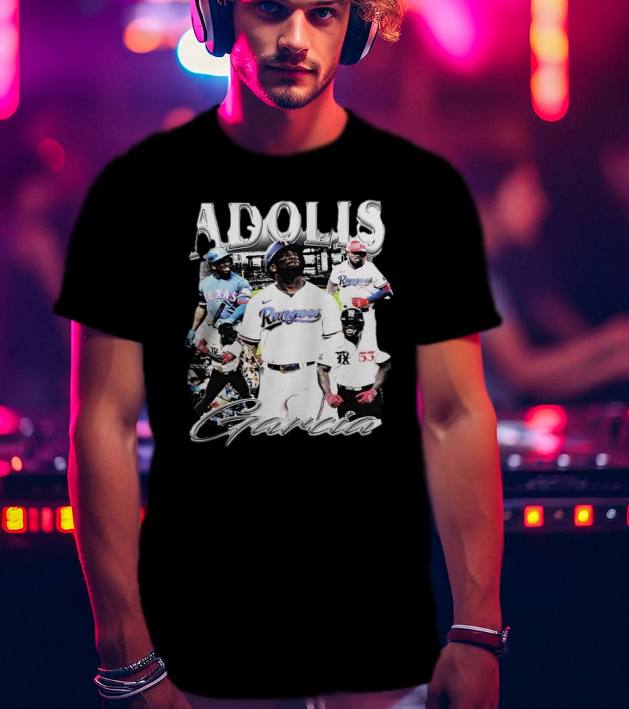 Adolis García Texas Rangers Collage T-Shirt