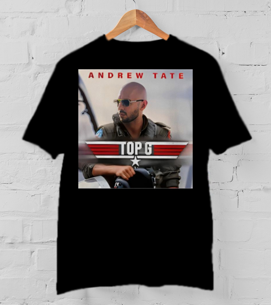 Andrew Tate Top G Pilot Aviator T-Shirt