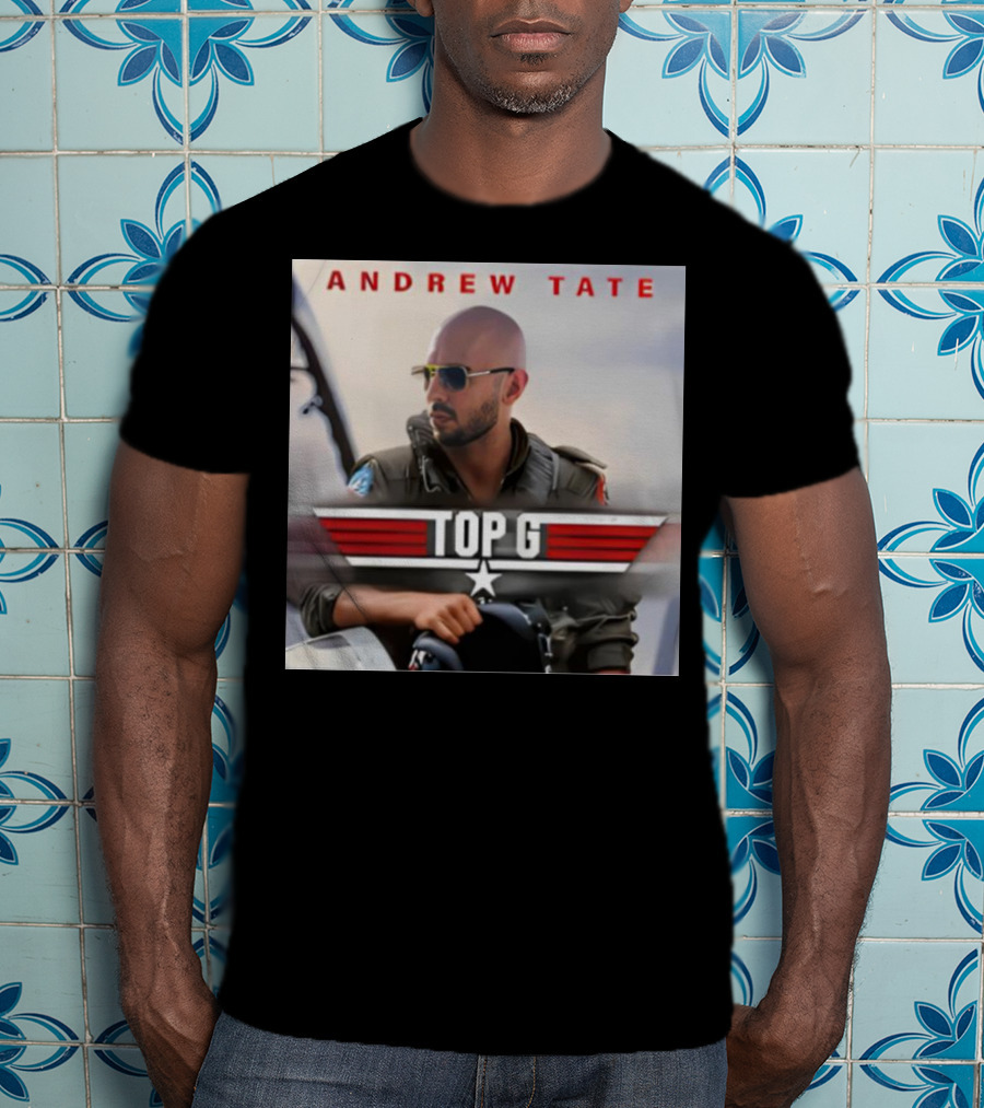 Andrew Tate Top G Pilot Aviator T-Shirt