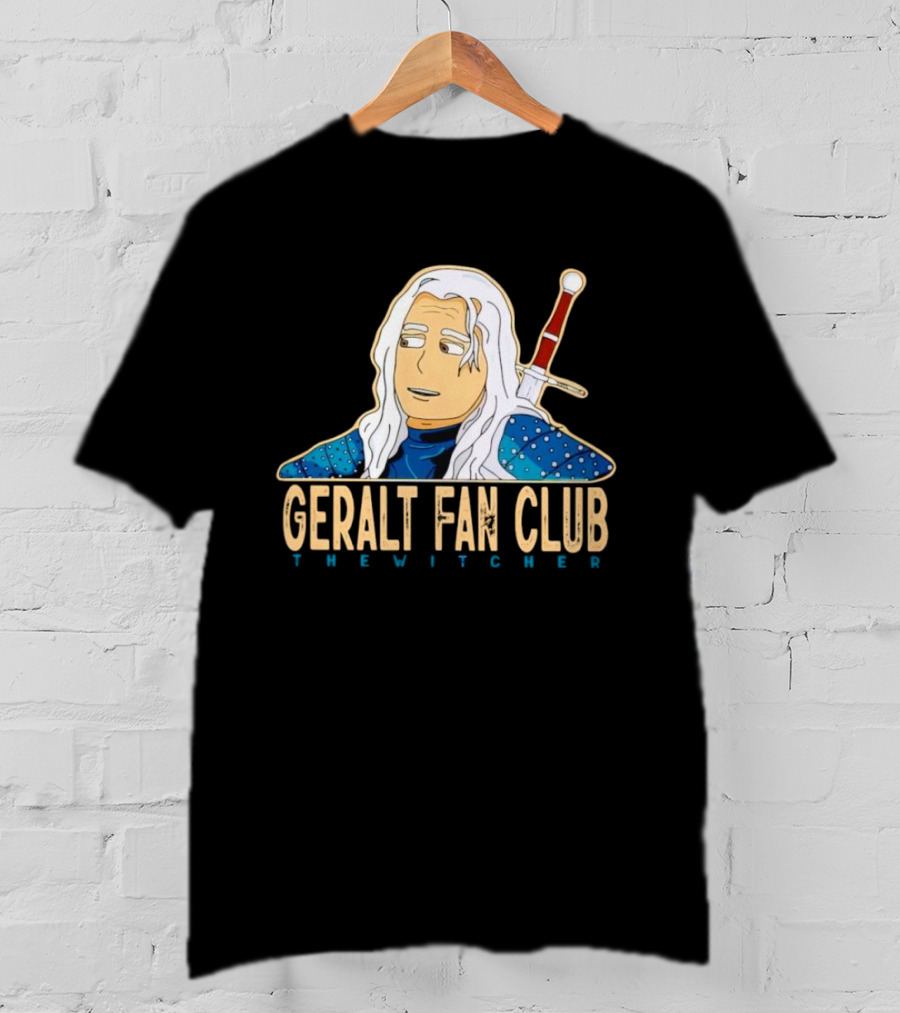 Geralt Fan Club The Witcher Anime T-Shirt