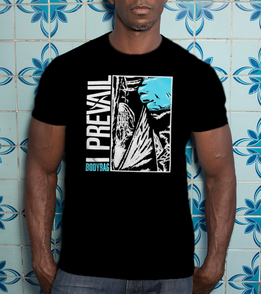 I Prevail Body Bag Skull And Gloved Hand T-Shirt
