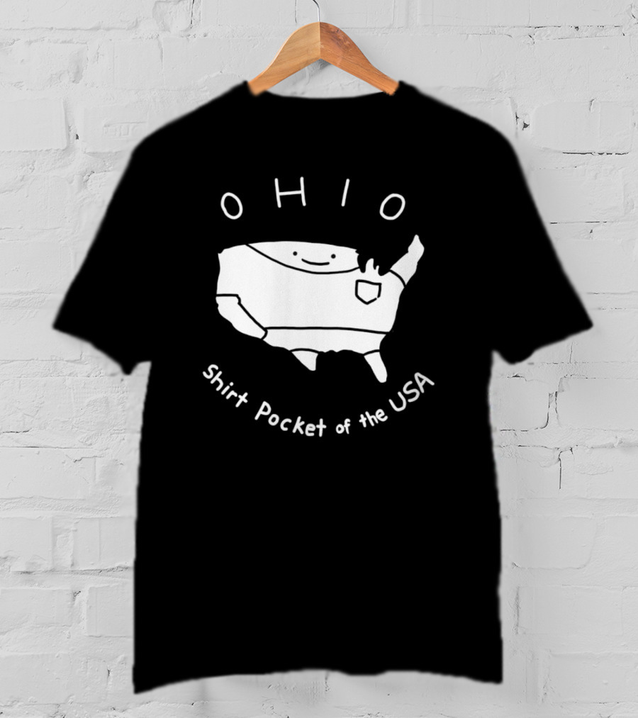 Ohio Shirt Pocket Of The USA T-Shirt
