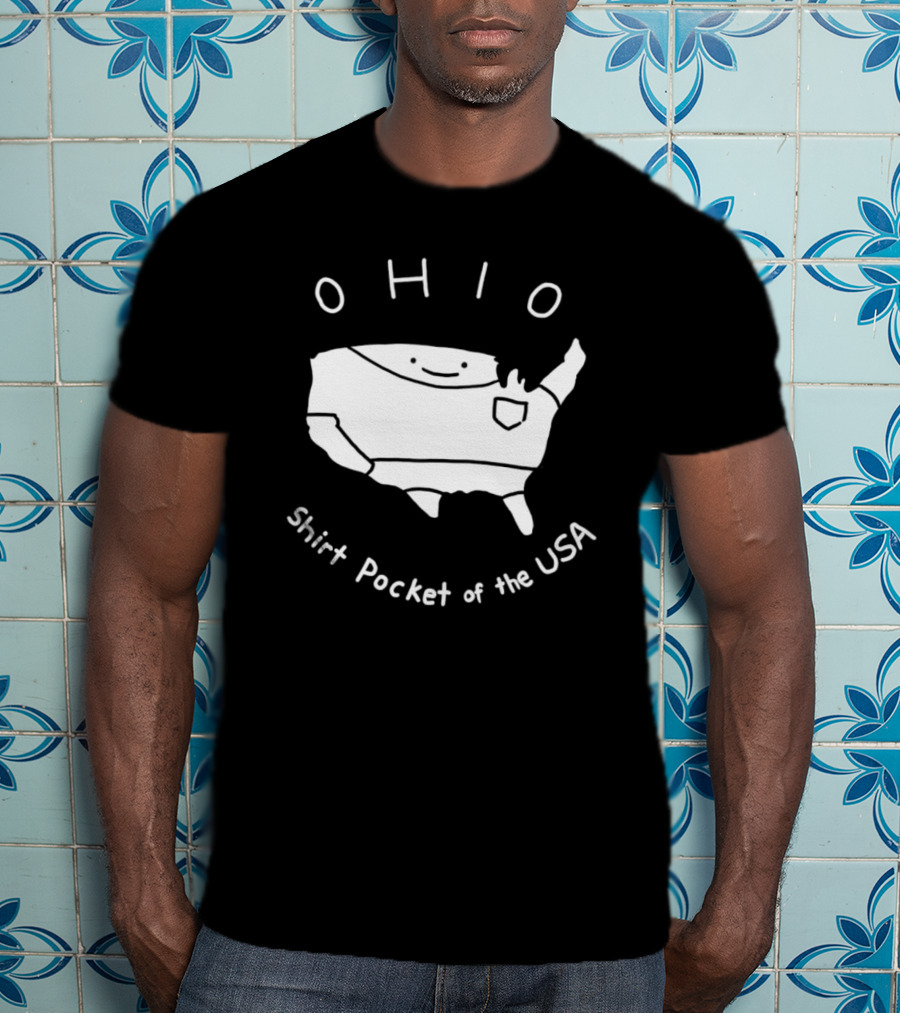Ohio Shirt Pocket Of The USA T-Shirt