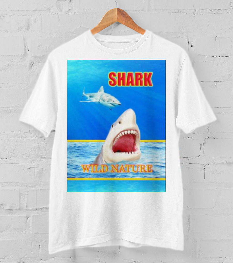 Shark Wild Nature Ocean Scene T-Shirt