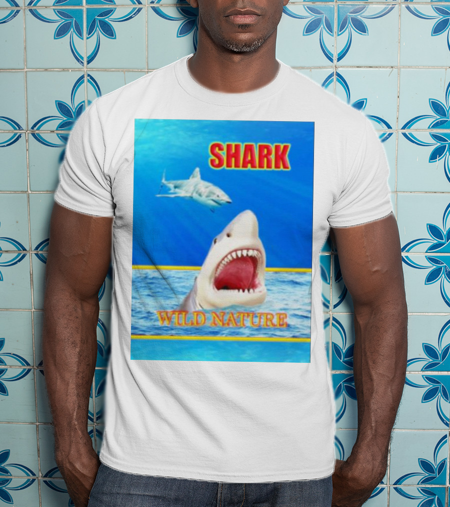 Shark Wild Nature Ocean Scene T-Shirt