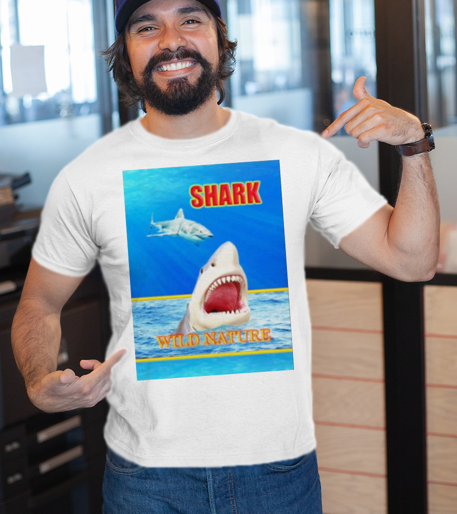 Shark Wild Nature Ocean Scene T-Shirt