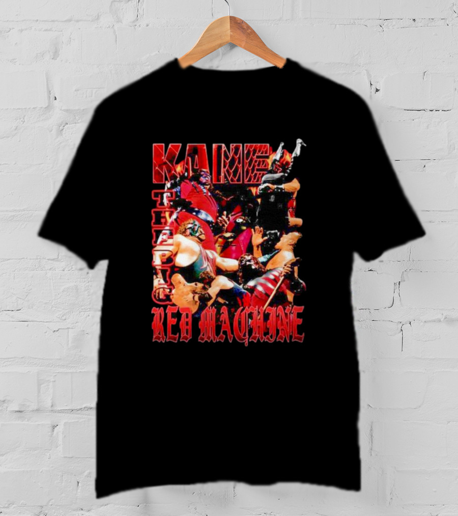 Kane The Big Red Machine Pro Wrestling Legends T-Shirt
