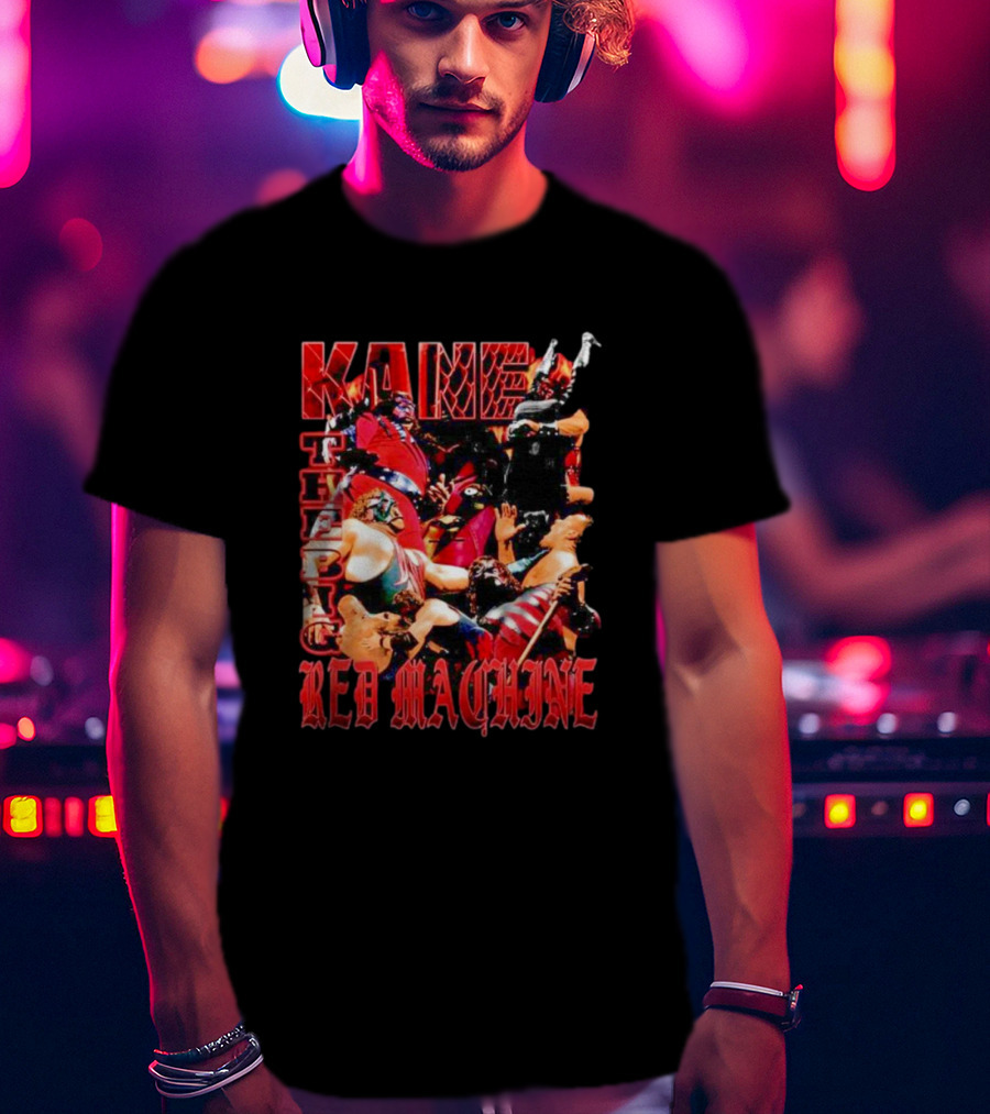 Kane The Big Red Machine Pro Wrestling Legends T-Shirt
