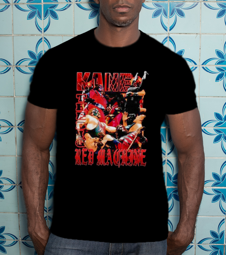 Kane The Big Red Machine Pro Wrestling Legends T-Shirt