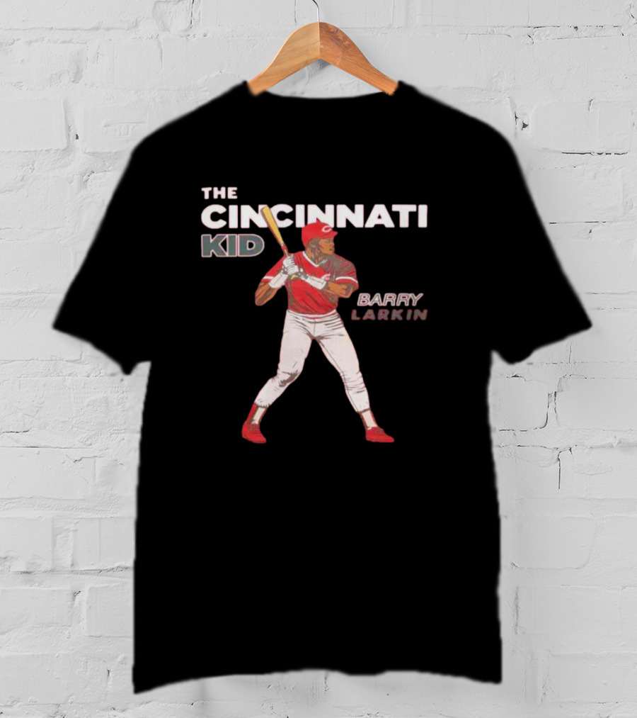 Barry Larkin The Cincinnati Kid Baseball Legend T-Shirt