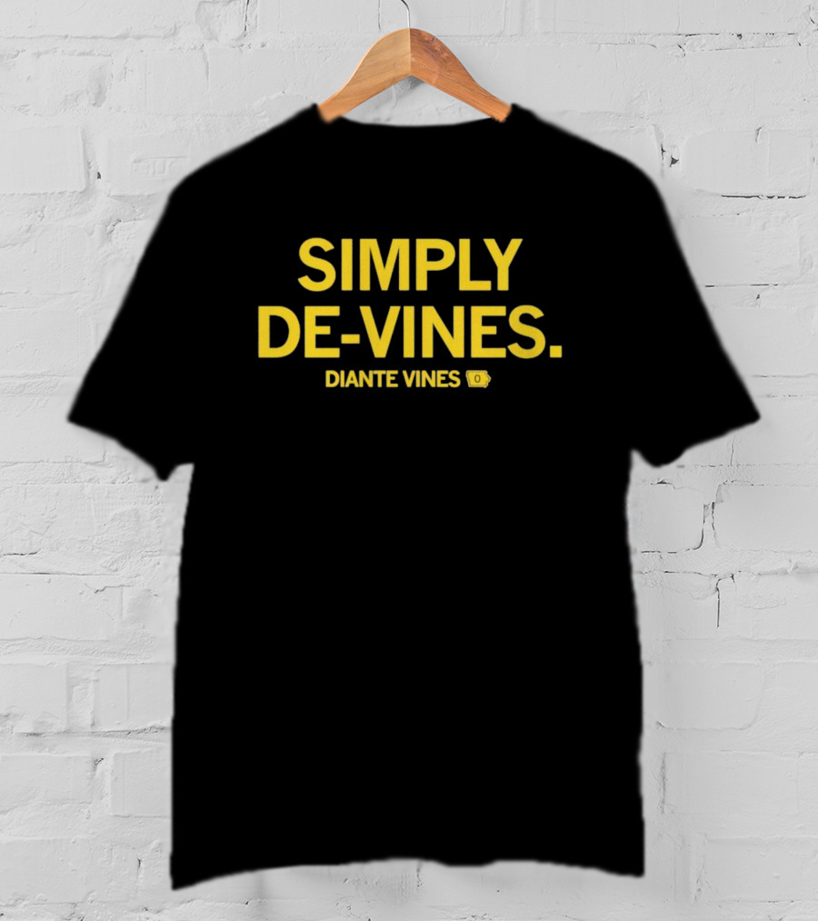 Diante Vines Simply De-Vines Football Edition T-Shirt