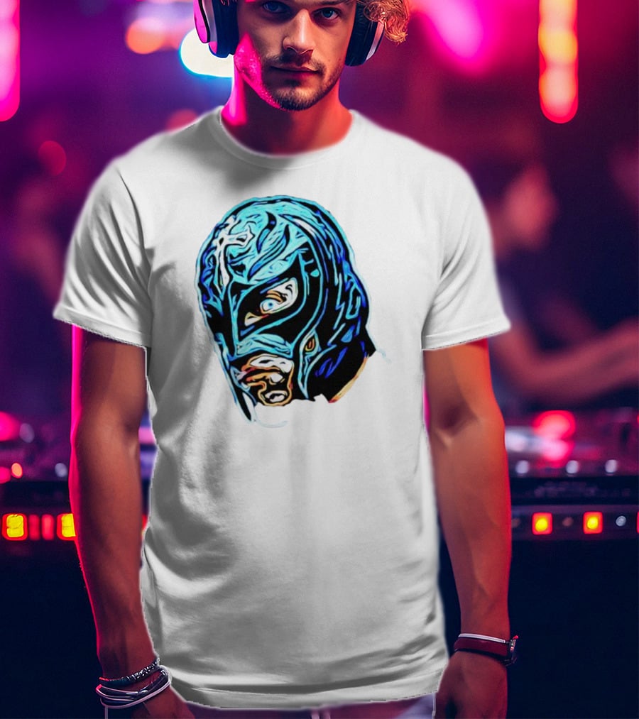 El Super Duper Niño Lucha Libre Mask T-Shirt