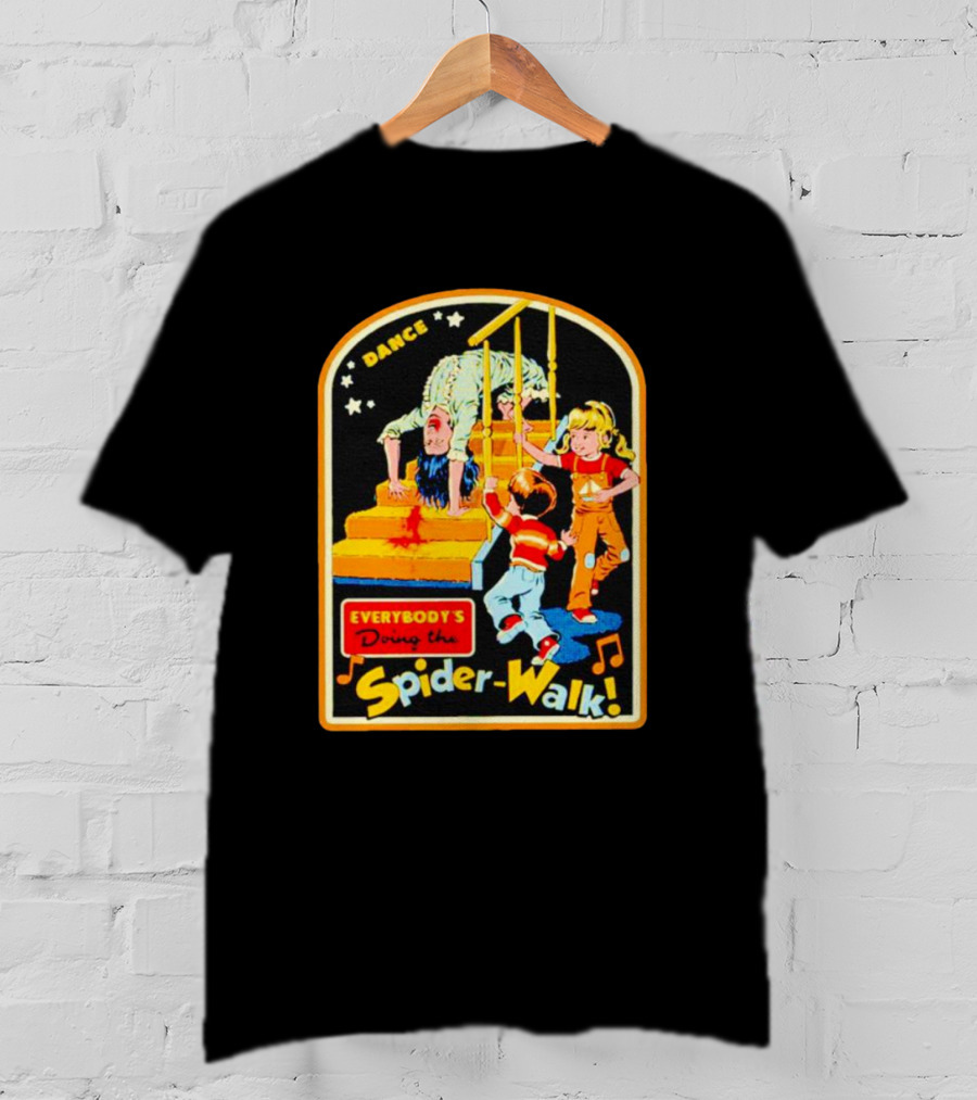 Dance Sensation Everybody's Doing The Spider-Walk Stars Music Steps T-Shirt