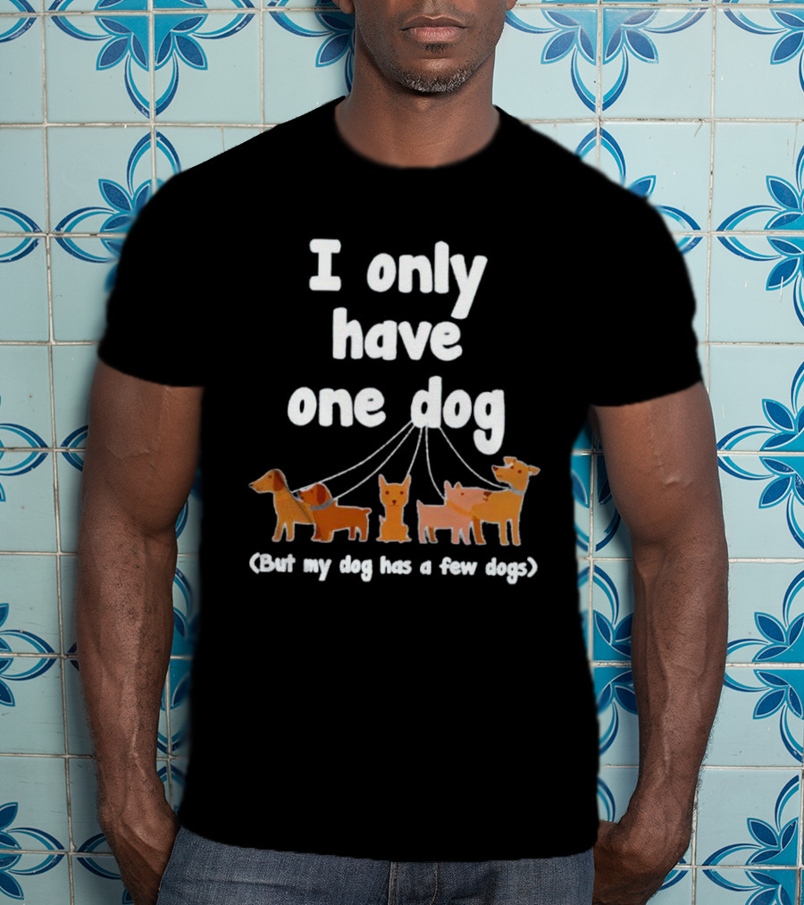 I Only Have One Dog But My Dog Has A Few Dogs T-Shirt