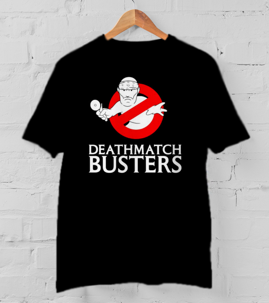 Matt Cardona Deathmatch Busters Ghostbusters T-Shirt