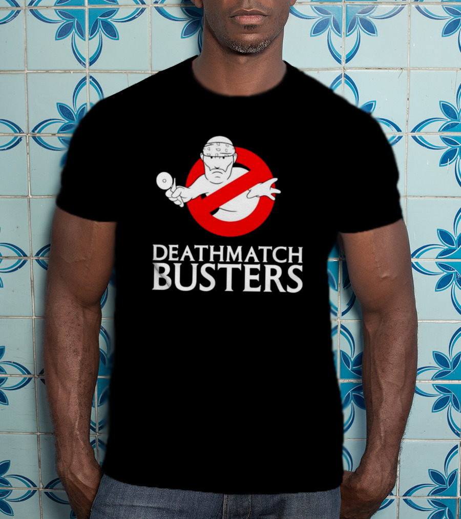 Matt Cardona Deathmatch Busters Ghostbusters T-Shirt