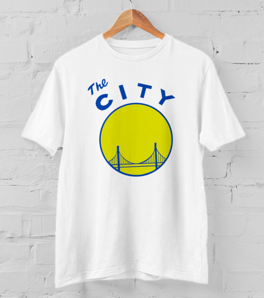 Warriors The City Golden Gate Bridge T-Shirt