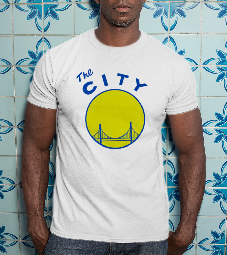 Warriors The City Golden Gate Bridge T-Shirt