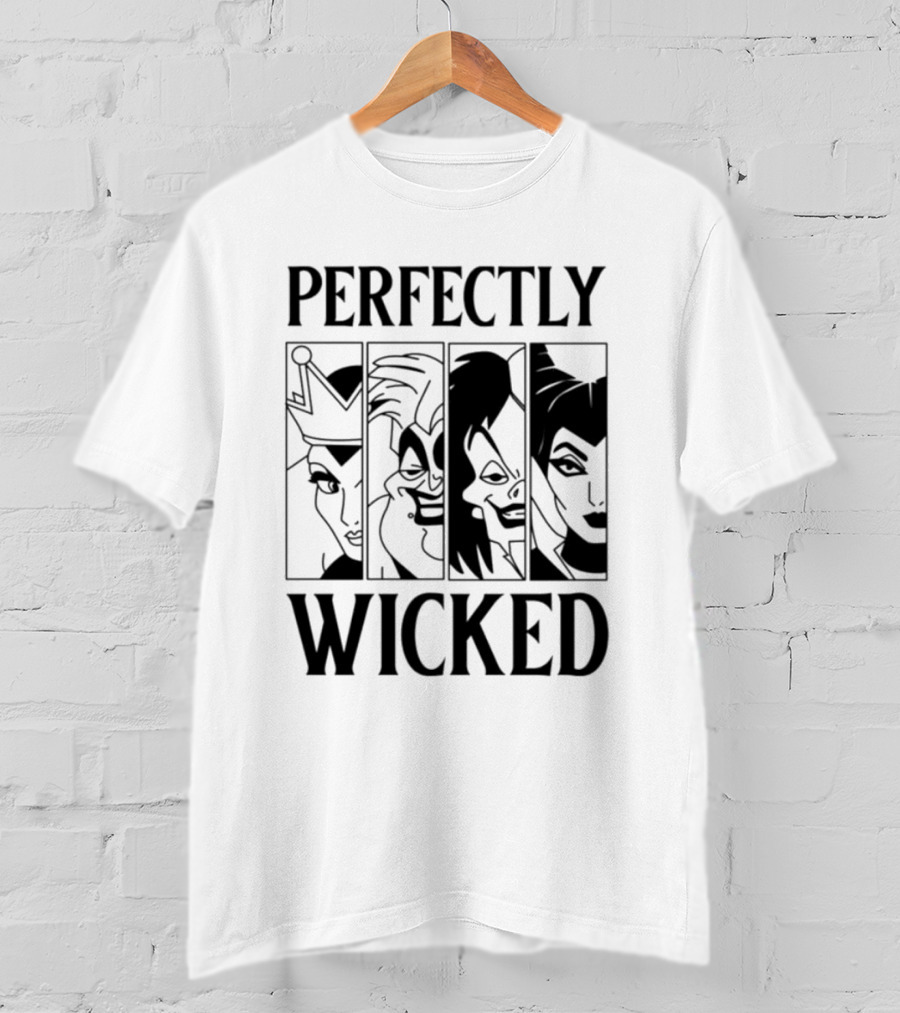 Perfectly Wicked Villains Quartet T-Shirt