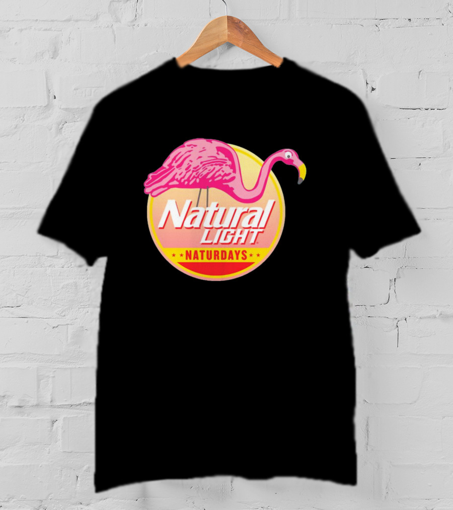 Natural Light Naturdays Flamingo T-Shirt