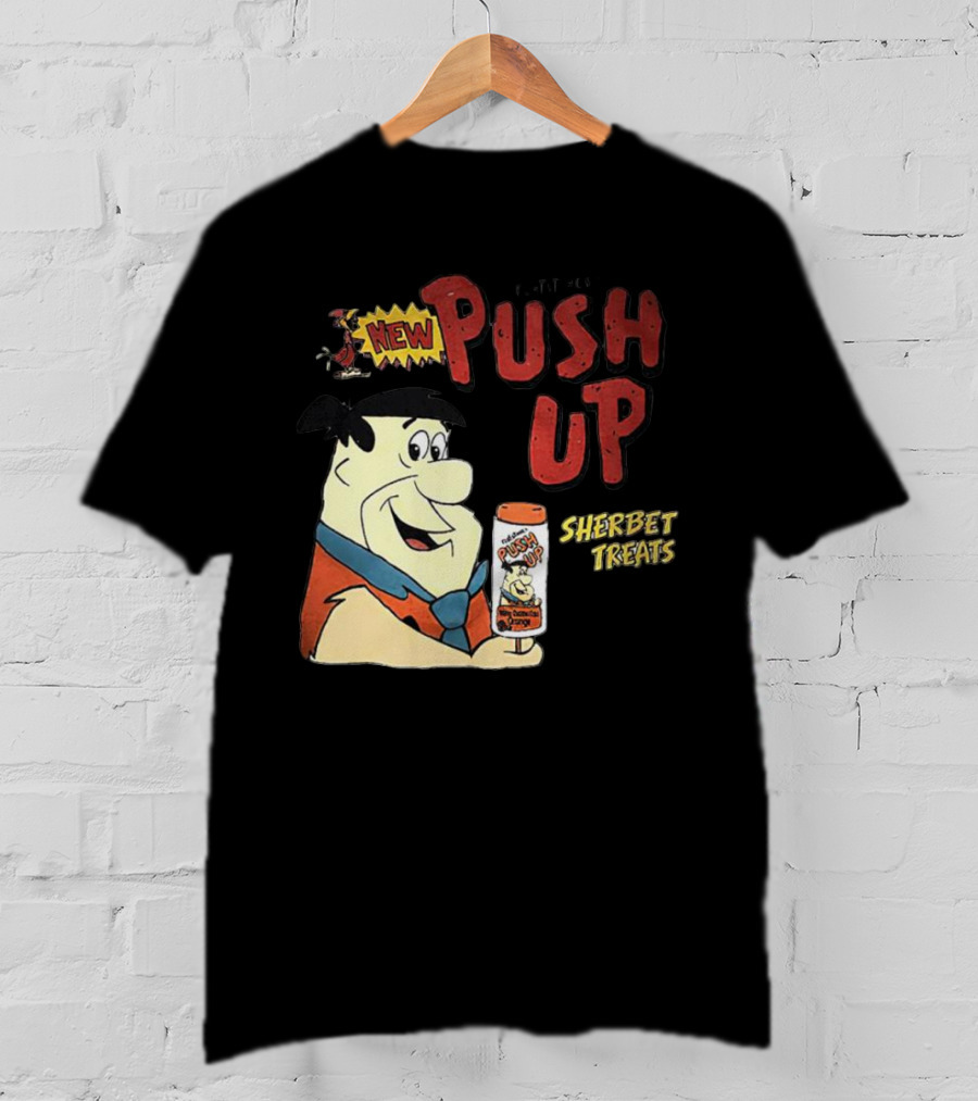 Fred Flintstone New Push Up Sherbet Treats T-Shirt